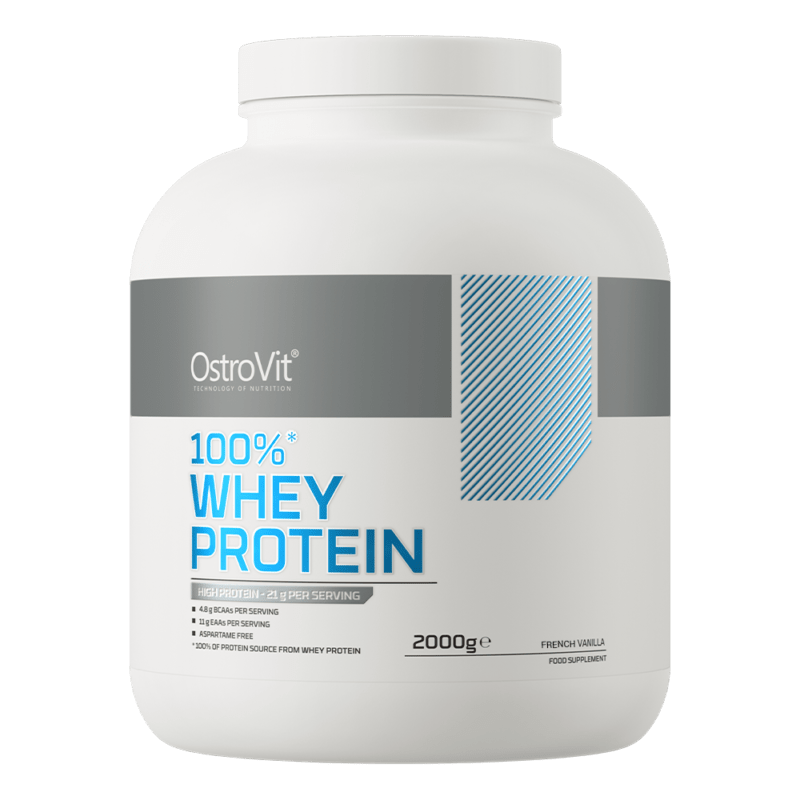 OstroVit 100% Whey Protein 2000 g  Französische Vanille