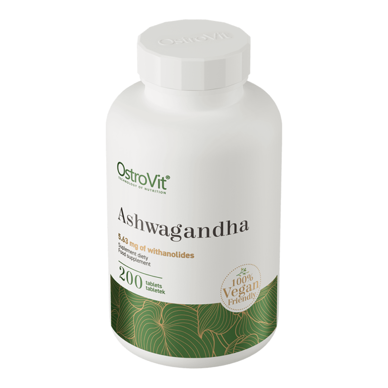 OstroVit Ashwagandha VEGE 200 Tabletten – Bild 2