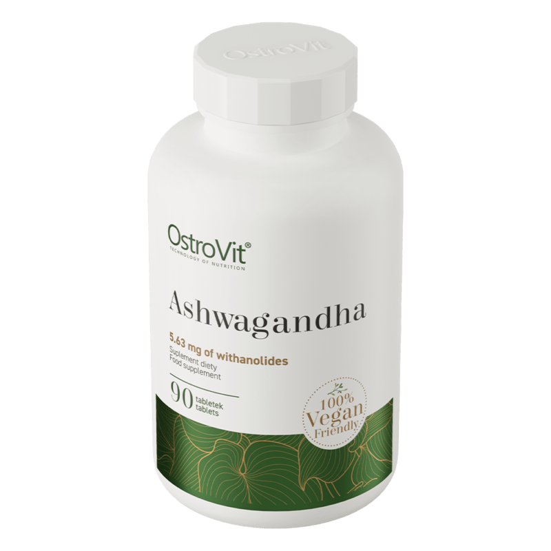 OstroVit Ashwagandha VEGE 90 Tabletten – Bild 2