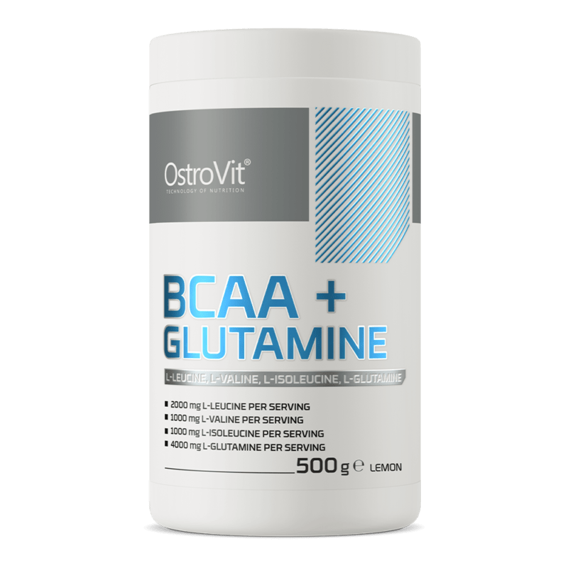 OstroVit BCAA + Glutamin 500 g Zitrone