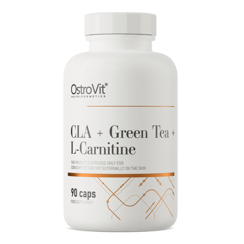 OstroVit CLA + Grüner Tee + L-Carnitin 90 Kapseln