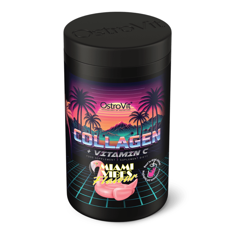 OstroVit Collagen + Vitamin C 400 g Miami Vibes – Bild 2