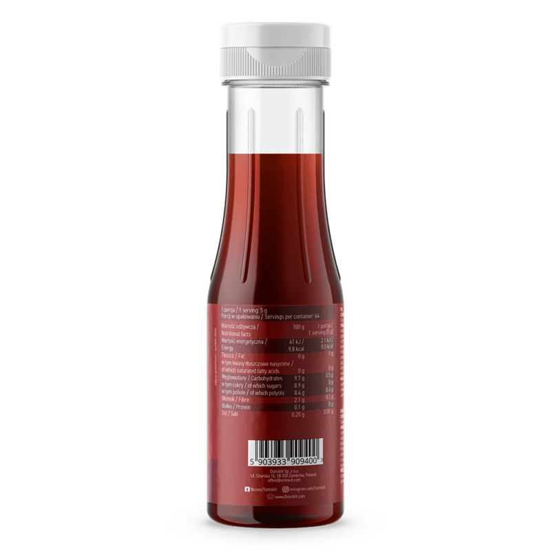 OstroVit Sauce mit Kirschgeschmack 320 g – Bild 2