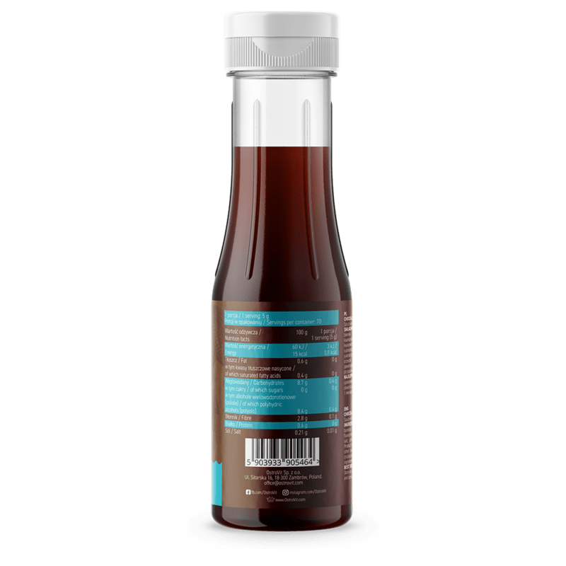 OstroVit Sauce mit Schokoladengeschmack 350 g – Bild 2