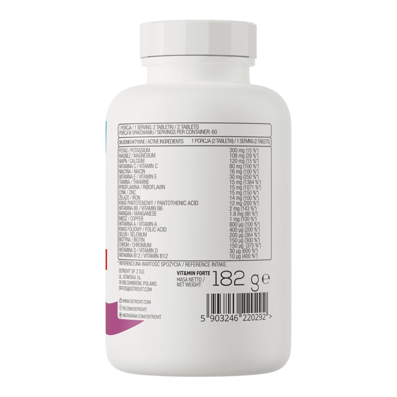 OstroVit Vit&Min FORTE 120 Tabletten – Bild 3