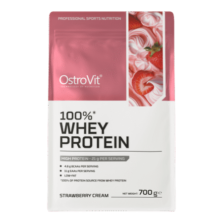 OstroVit 100% Whey Protein 700 g Strawberry cream