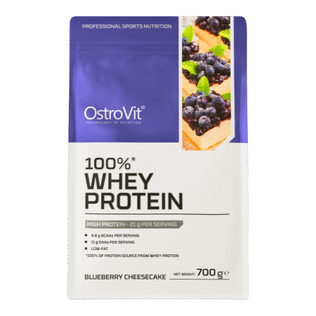 OstroVit 100% Whey Protein 700 g Blueberry Cheesecake