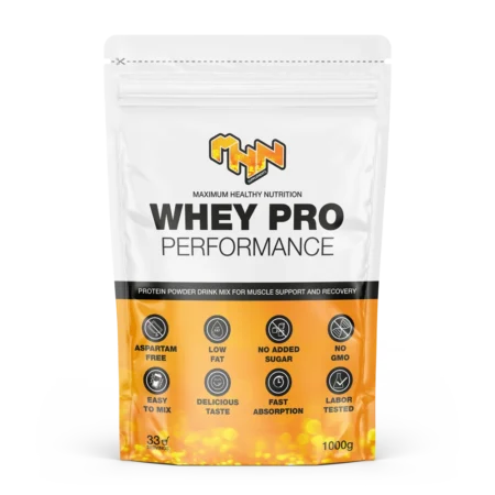 MHN Supplements Whey Pro Performance 1000g Csoki mogyoró