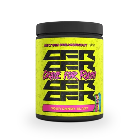 Nanosupps Crave For Rush Sour Candy Blast 400g
