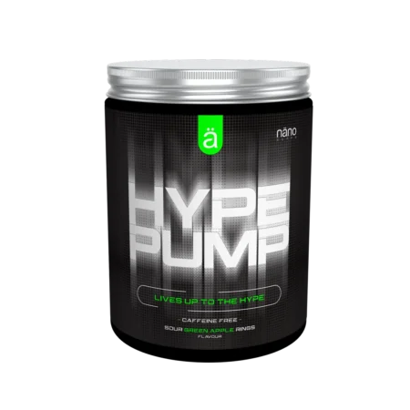 Nanosupps Hype Pump Sour Green Apple Rings 420g