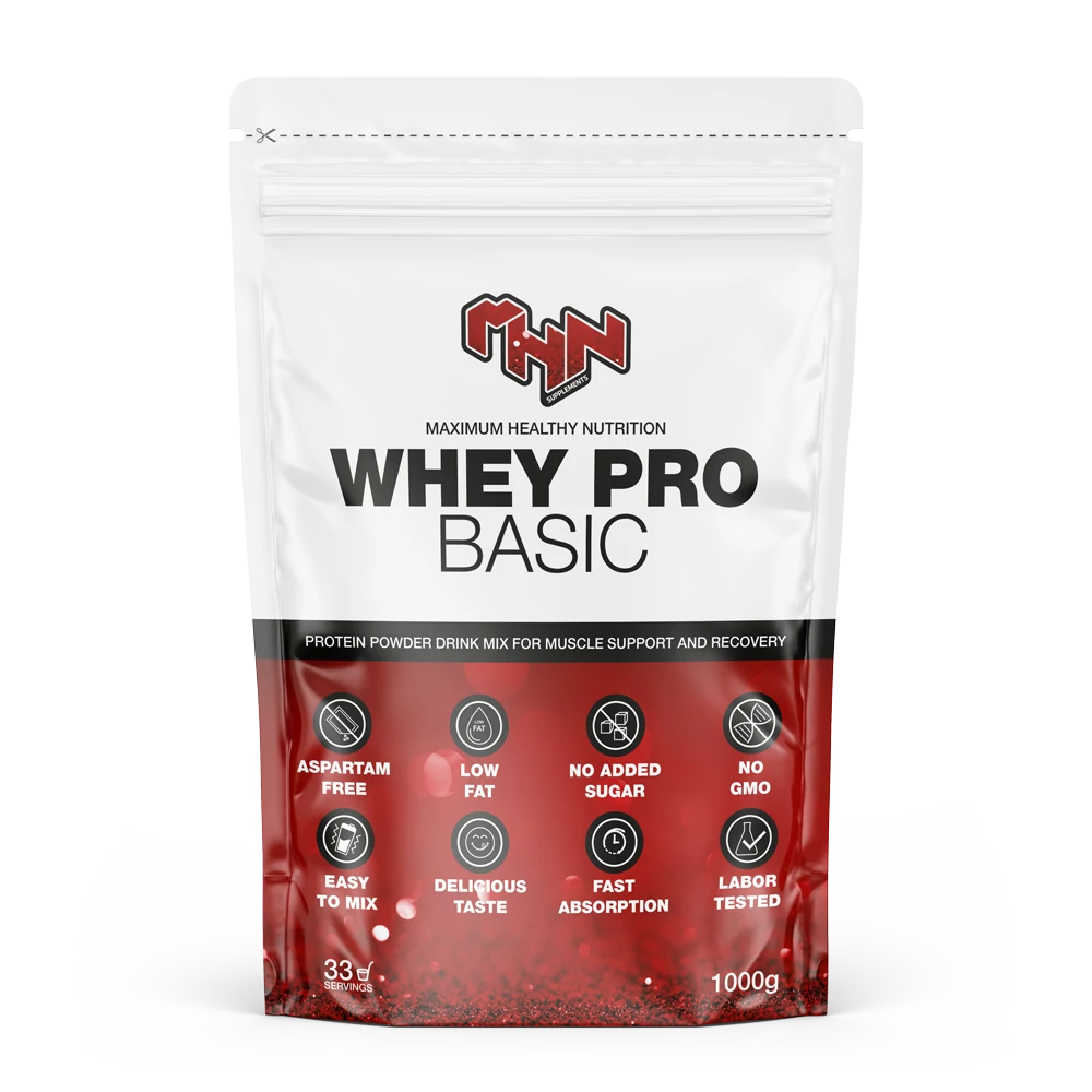 MHN Whey Pro Basic Dutch chocolate 1000g