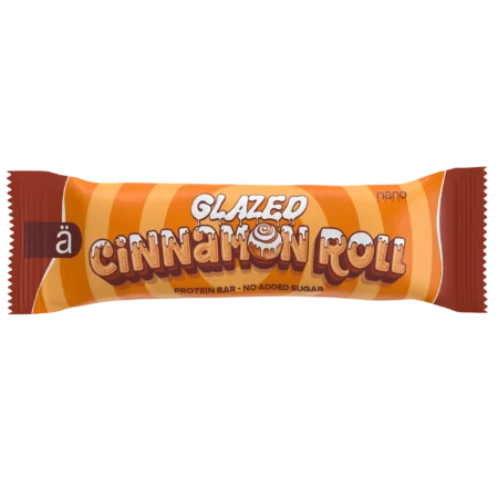 Nanosupps Protein Bar Glazed Cinnamon Roll 55g