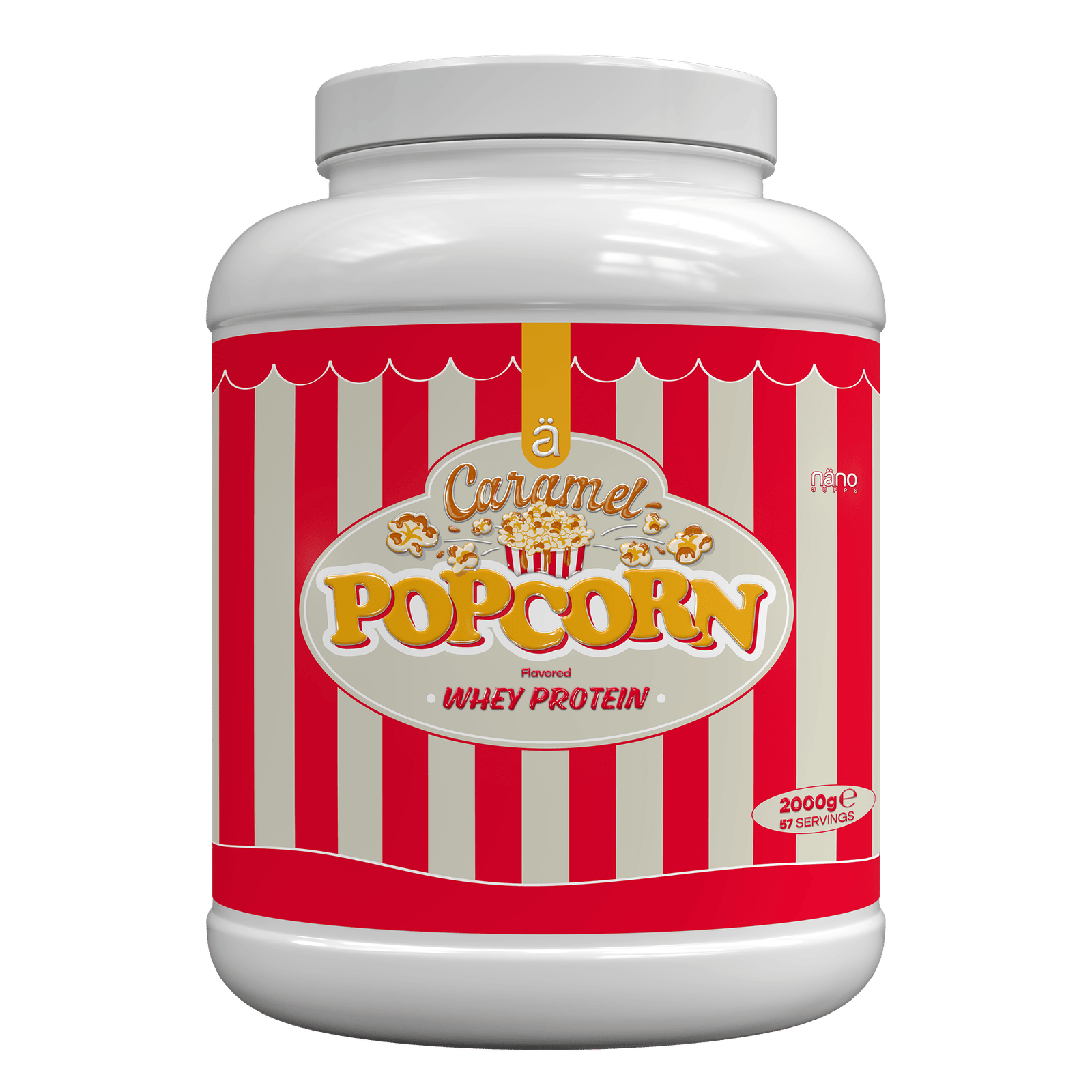 Nanosupps Whey Protein Caramel Popcorn 2000g