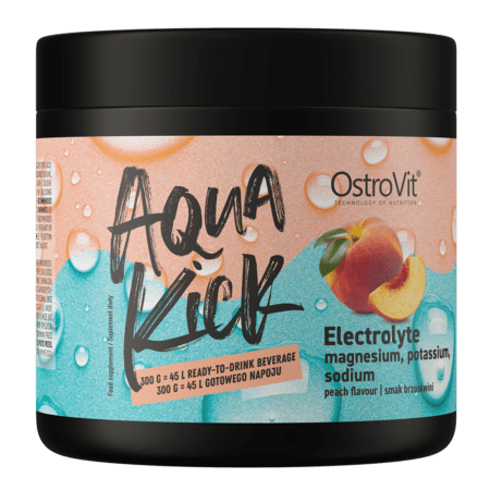 OstroVit Aqua Kick Electrolyte peach (300 g)