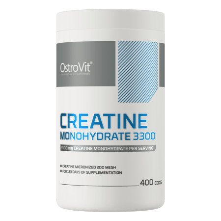 OstroVit Creatine Monohydrate 3300 mg (400 caps)
