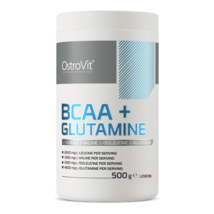OstroVit BCAA + Glutamin 500 g Citrom