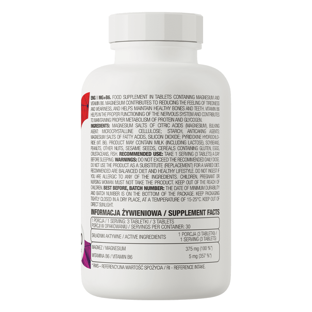 OstroVit Mg + B6 90 tabletta - Image 3