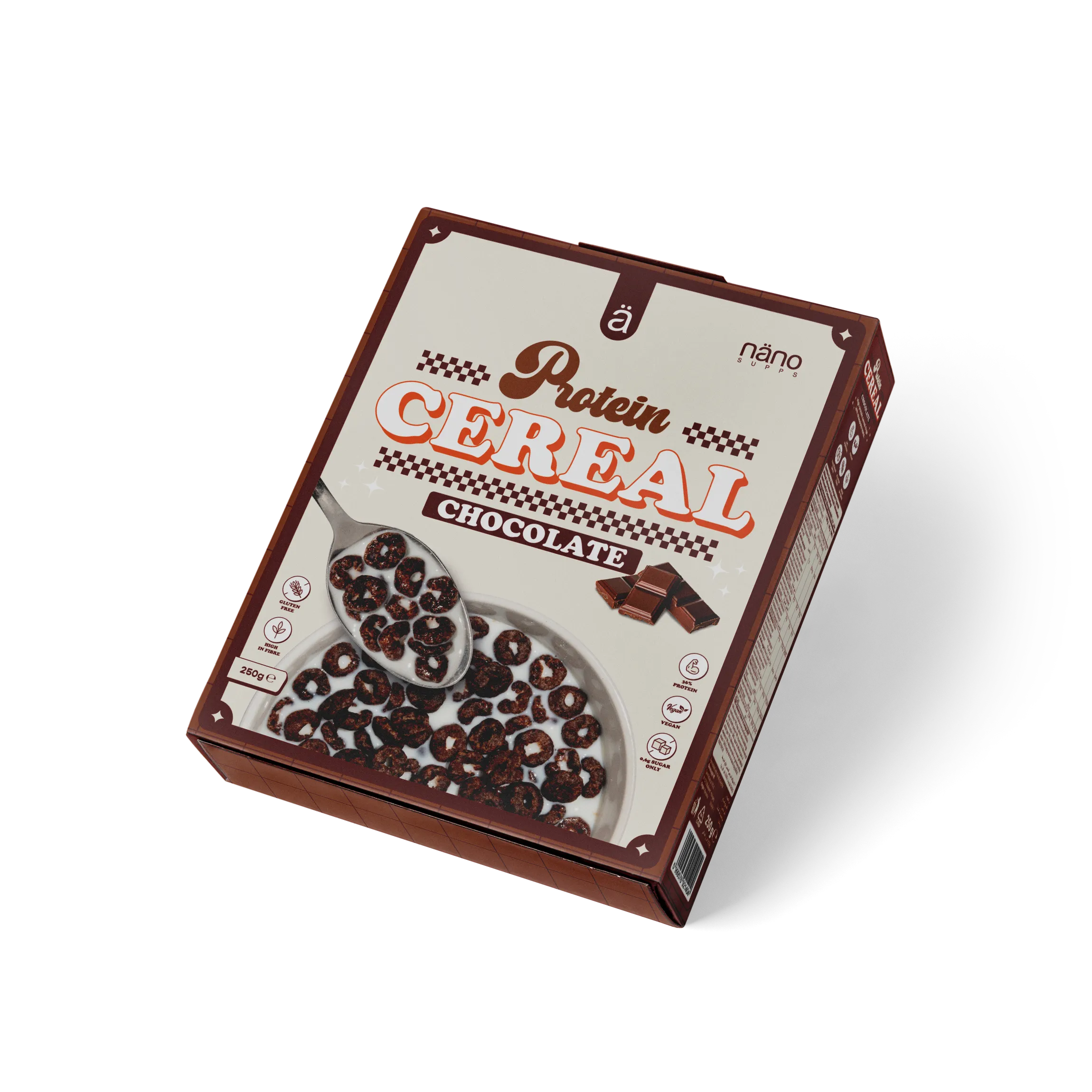 Nanosupps Protein Cereal Chocolate-ring 250g