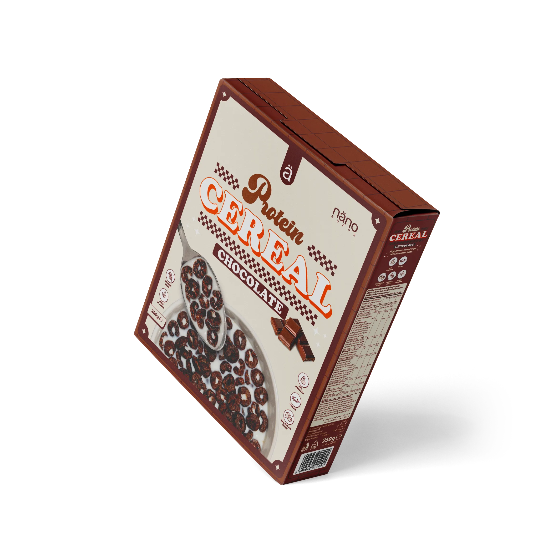 Nanosupps Protein Cereal Chocolate-ring 250g - Image 2
