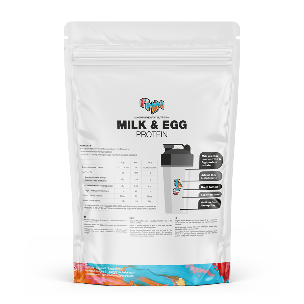 MHN Milk & Egg Protein 1kg csoki mousse - 2. kép